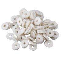 90 x Front Rail Paper Punchings Shims Felt Balance Washers for Piano Keys Beige