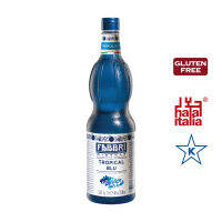 น้ำเชื่อม Fabbri Mixybar Tropical Blue Syrup 1000ml รสทรอปิคอล