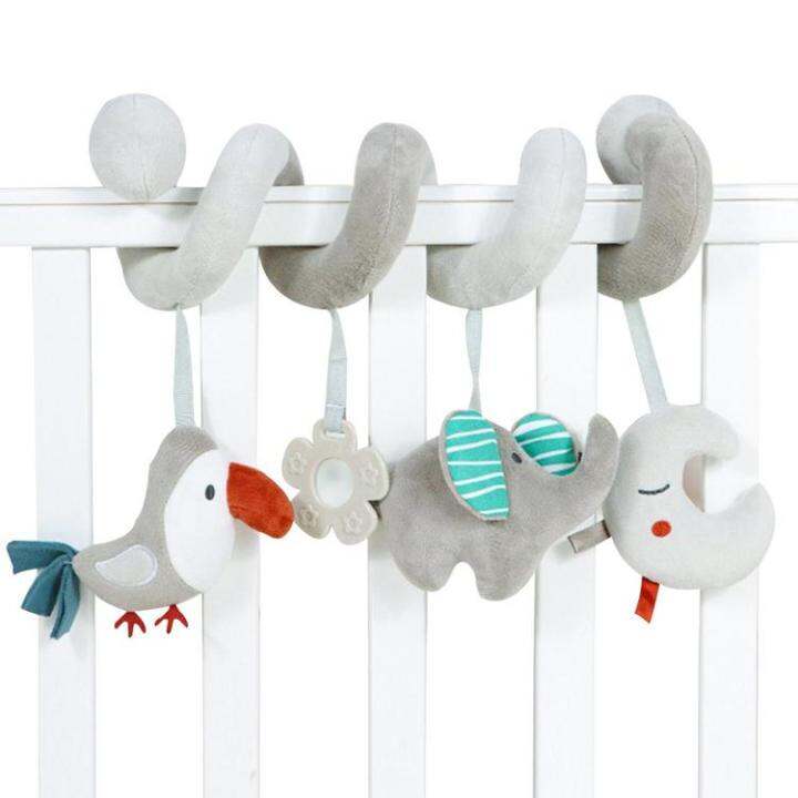 infant-stroller-hanging-toys-cartoon-animal-infant-ring-toys-with-teether-indoor-hanging-sensory-animal-crib-bed-toys-for-home-forceful