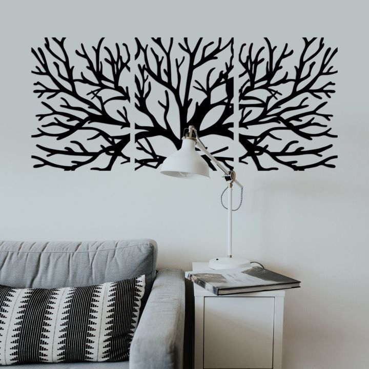 metal-wall-art-tree-of-life-metal-decor-3-panels-metal-tree-wall-art