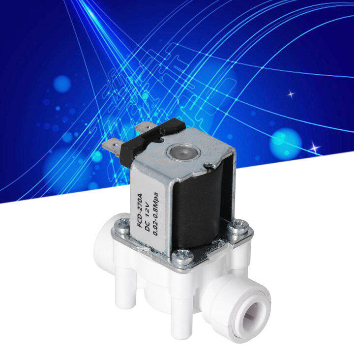 Normally Closed Solenoids Valves 0.020.8Mpa Water Lightweight Compact