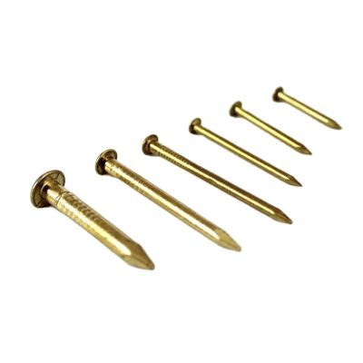 ：《》{“】= Solid Brass Tacks Nails Round Head Tiny Wooden Nails