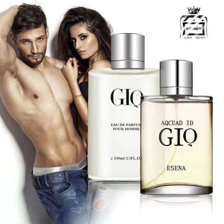 Men's perfume GIQ love cologne fresh temptation pheromone lasting eau ...