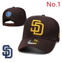 Hot Newest Top-quality New arrival 2022 2023 Newest shot goods Most popular 22/23 Top quality Ready Stock High quality 8 Styles MLB San Diego Padres Baseball Cap Flat Brim Hat Hip-Hop Adjustable Sun Sports Curved Men Women All-Match