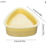 LAOPU ใหม่แม่พิมพ์ซูชิโอนิกิริแบบกดข้าวปั้นอาหารแม่พิมพ์ทำซูชิทรงสามเหลี่ยมอุปกรณ์เสริมสำหรับเบนโตะในบ้านแบบญี่ปุ่น