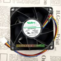 V80E12BS2A5-57 Nidec 1.95A 12V ขนาด8038 8Cm จากญี่ปุ่นพัดลมทำความเย็นเซิร์ฟเวอร์