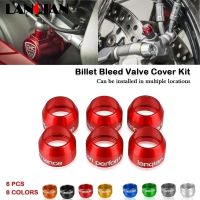 ▫ Motorcycle Caliper Master Cylinder Billet Bleed Valve Cover Kit For Ducati SUPERBIKE 946 848 EVO CORSE 899 1199 Panigale 955 V2