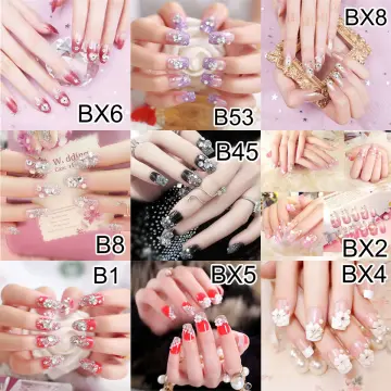 Jual MERCY Professional Nail Art 3D Kuku Palsu Branded Nails