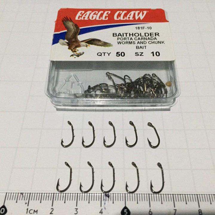Eagle Claw Fishing Hooks 10pcs. Repacked Lazada PH
