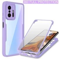 เคสกันกระแทก360รวมทุกอย่างเคสสำหรับ Xiaomi Mi 11T 11 Pro Lite 5G NE 12 Pro Lite 12X 12S Pro สำหรับ Poco X3 X4 Pro NFC M3 F3