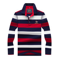 UAICESTAR nd Stripe Men Polo Shirt Autumn High Quality Fashion Embroidery Polo Men 2020 New Casual Long Sleeve Polo Shirts