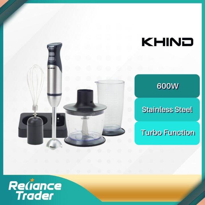 KHIND Hand Blender BH600SS Lazada