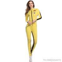 SHUAIYI Roupa de dança เซ็กซี่สำหรับ meninas motocicleta boate power dance traje série torcida amarelo ฮาโลวีน 1 ชิ้น