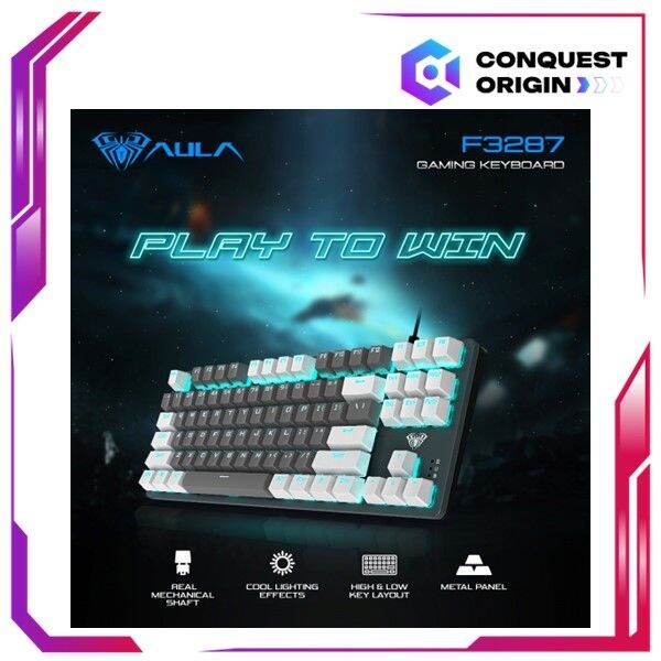 AULA F3287 Wired Mechanical Gaming Keyboard | Lazada PH