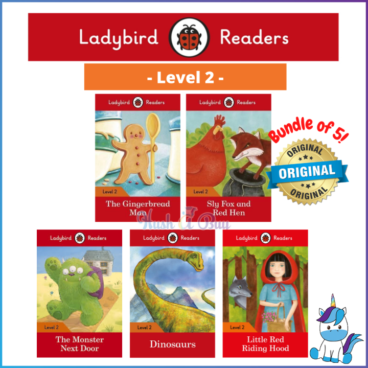 Authentic】Ladybird Readers Level 2 / Level 3/ Level 4 -Set of