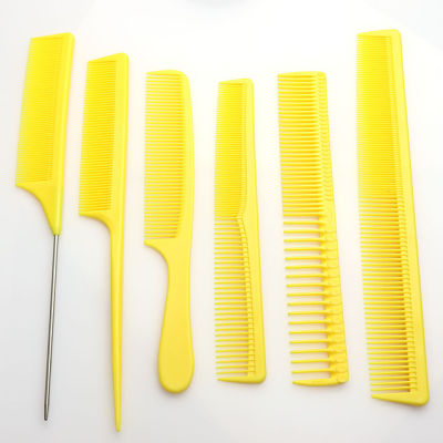 Beauty haircut comb anti-static multifunctional hairdressing comb tool pink blue yellow