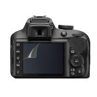 【▼Hot Sales▼】 fengfulei 3 X ป้องกันหน้าจอที่ชัดเจน Lcd ฟิล์มเพ็ทแบบนิ่มฝาครอบสำหรับ Nikon D3000 D3100 D3200 D3300 D3400 D3500 Dslr หน้าจอแสดงผลของกล้องยาม