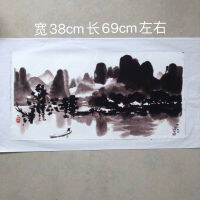 ซูเปียวหงภาพวาดหมึกของ Lijiang ฤดูใบไม้ผลิฝนการประดิษฐ์ตัวอักษรและภาพวาดคอลเลกชันของเก่าชนบทภาพวาดตกแต่งบ้าน