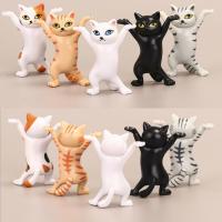 Funny Cat Pen Holder Toy Hold Everything Cat Earphone Bracket Home Decor Dancing Cat Pen Holder Anime