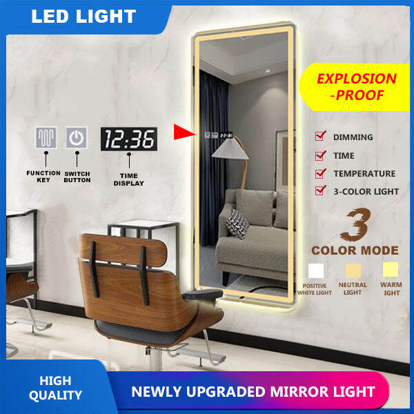 Full length mirror with light mirror full body mirror wallmounted home