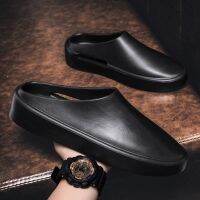 2023 coconut slippers man ins wet summer wear non-slip beach exercise a pedal leisure cool slippers