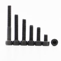 Hexagon Hex Socket Cup Head Screw M1.6 M2 M2.5 M3 M4 M5 M6 M8 M10 Black 12.9 Grade Carbon Steel Allen Bolts DIN912 Screw Nut Drivers