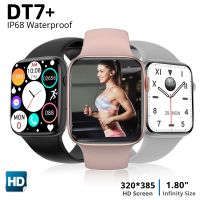 △ DT7 Fashion Smart Watch Man Women Bluetooth Call Custom Dial Touch Waterproof Smartwatch For Android IOS Sports Fitness Tracker