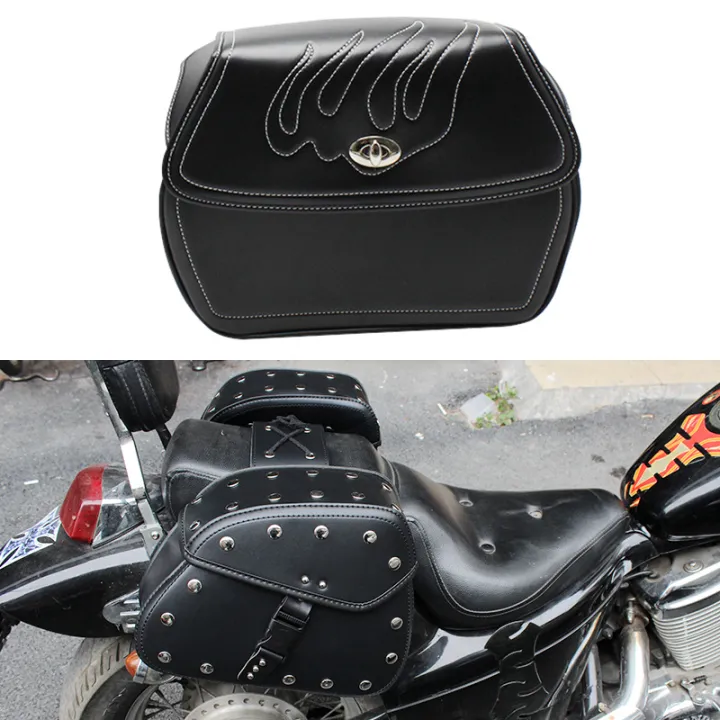 Motorcycle Harley Side Bag Retro Universal Double Bag Side Bag Side Box