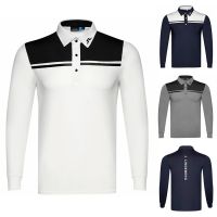 ANEW DESCENNTE UTAA Callaway1 FootJoy Titleist PEARLY GATES  PXG1ﺴ✠  Golf clothing long-sleeved mens quick-drying breathable sports jersey outdoor casual GOLF top