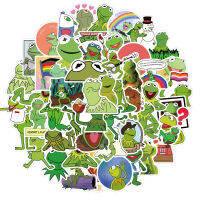 เซซามีสตรีท  กบเคอร์มิท CUTE sticker สติกเกอร์กันน้ำรูปแบบที่แตกต่างกัน 50ชิ้น Kermit the Frog