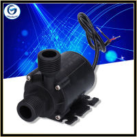 DC 12V Booster Water เครื่องสูบน้ำ ทนทาน G1/2 สกรูขนาดเล็กหมุนเวียน Submersible เครื่องสูบน้ำ for Fountain