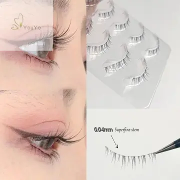 Anime Fairy False Eyelashes Cos Handmade False Eye Lashes Little Devil Big  Eyes