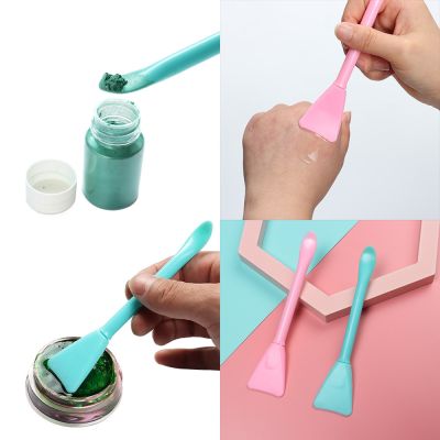 Soft Silicone Stick Brush Multifunction Stirring Brush Powder Spoon Epoxy Resin Tools DIY Jewelry Making Mold Easy To Clean Glue Paint Tools Accessori