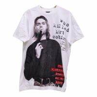 เสื้อkrur cobain สไตล์วินเทจ สกรีนทั้งตัว ผ้านอก เสื้อOVP เสื้อโอเวอร์ไซส์ เสื้อวงดนตรีต่างประเทศ เสื้อวงร๊อค