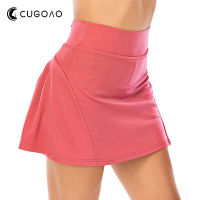 2021CUGOAO Pleated Tennis Skirts for Women with Pockets Shorts Athletic Golf Skorts Activewear Running Workout Sports Skirt