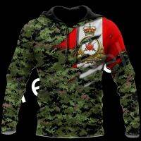 3D HOODIE-  2023 new design- Tessffel Canada Army Art Skull Veteran Suits Military Camo 3DPrint Men/Women Casual Funny Sweatshirts Pullover Jacket Hoodies A1