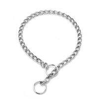 Dog Training Choke Chain Collars for Small Medium Large Dogs Metal Bulldog Iron P Collar