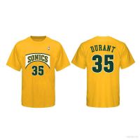 New NBA Supersonic Durant Allen Fans Short Sleeve Sports Top Round Neck Training Casual T-shirt A