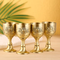 1pc 25100ml Vintage Wine Cup High-quality Metal Wine Cup R Wine Cup Unique Mini Cup Champagne Cup Red Wine Chalice Gifts