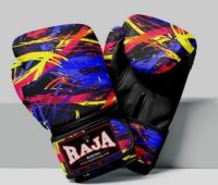 นวมชกมวย RAJA FANCY THAI BOXING GLOVES - Graphic design