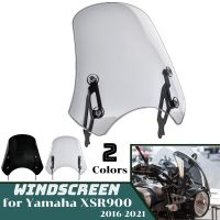 XSR900 Windshield Windscreen For Yamaha XSR 900 2016 2017 2018 2019 2020 2021 Motorcycle Wind Deflector Flyscreen with Bracket