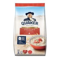 ❤️ Quaker instant Oatmeal Bag | เควกเกอร์ ข้าวโอ๊ตปรุงสำเร็จ ชนิดถุง 800 กรัม