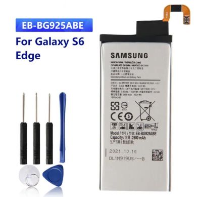 แบตเตอรี่ สำหรับ Samsung GALAXY S6Edge EB-BG925ABE G9250 G925FQ G925F G925S S6Edge G925V G925A