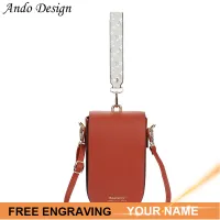 Ando Design New Long Wallets for Women High Quality PU Leather Korea Style Fashion Ladies Clutch Bag Multifunction Large Capacity Girl Shoulder Crossbody Phone Bag Coin Purse