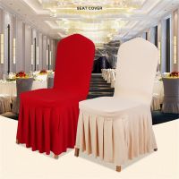 Seat Slipcover Skirt Chair Covers Universal Removable Washable Stretch Elastic for Kitchen Dining Room Wedding Banquet Home