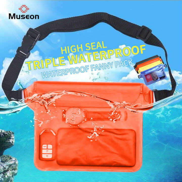 Waterproof Swimming Bag Dry Pack Waist Pouch Swimming Drifting Diving