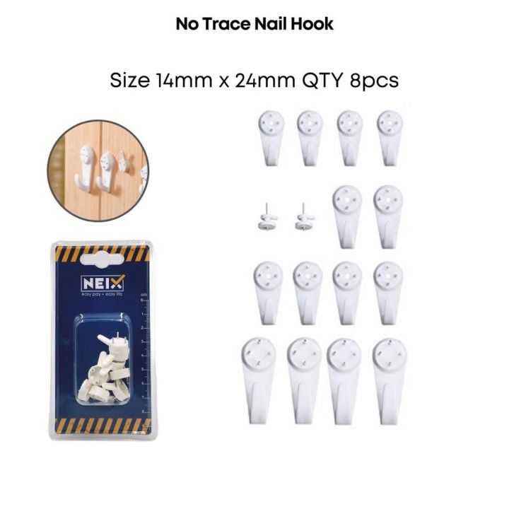 Invisible Nail Screws Wall Hooks No Trace Picture Hangers