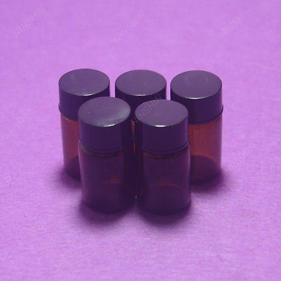 hot-sale-bkd8umn-ตัวอย่างขวดน้ำยาสีอำพันขนาด7มล-ขวดเพนิซิลลินพร้อมตลับใส่ครีมสำหรับพกพา-pp-5ชิ้น-ล็อต