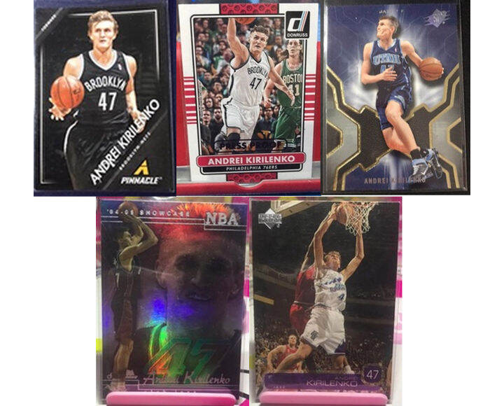 Andrei Kirilenko RC/Parallels/Inserts/Base nba cards Lazada PH