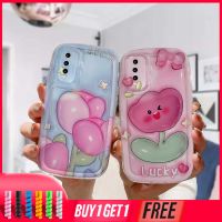 เคส VIVO Y22 Y22S Y35 Y21 2021 Y12S Y12 Y20 Y15S Y15C Y91C Y16 Y21A Y21E Y21G Y21T Y30 Y21S Y20S Y12i Y33T Y15A Y02 Y01 Y01A Y91 Y30i Y93 Y95 Y15 Y17 Y50 Y53S Y51 2020 Y51A Y10 Y33S Y1S Y11 Y31 Y20i Y91i Y51S Y20G เคสลายดอกทิวลิปสีชมพู ลายกระต่ายบนท้องฟ้า